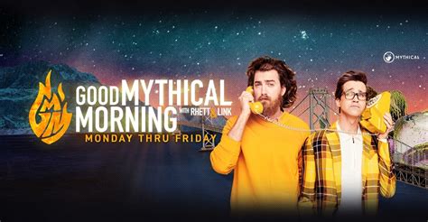 mythical good morning|good mythical morning newest episode.